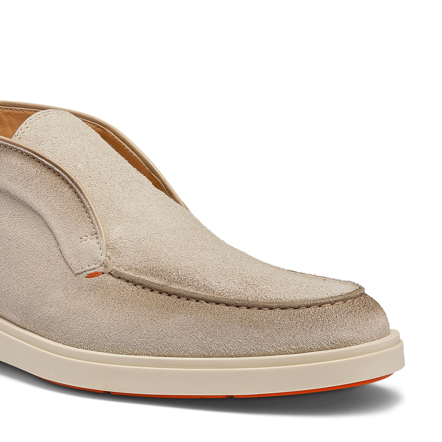 Men's beige suede desert boot - 5