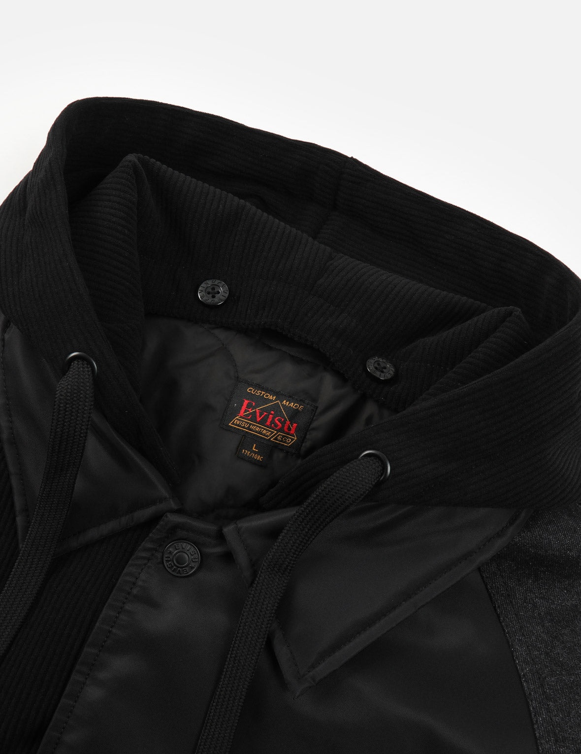 Seagull Appliqué Patchwork Padded Jacket - 15