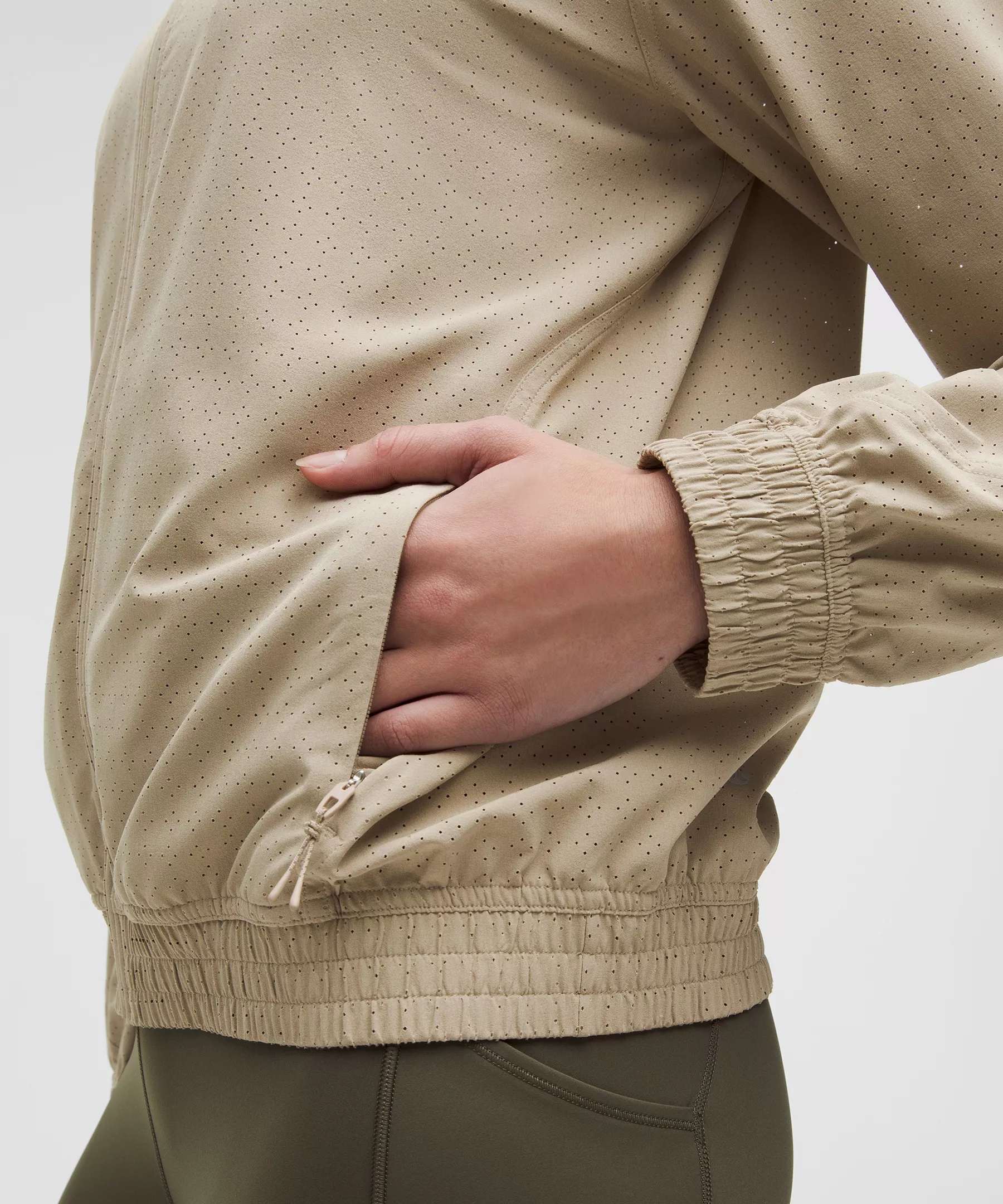 Adapted State Perforated Track Jacket - 2