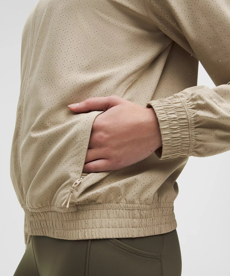 lululemon Adapted State Perforated Track Jacket outlook