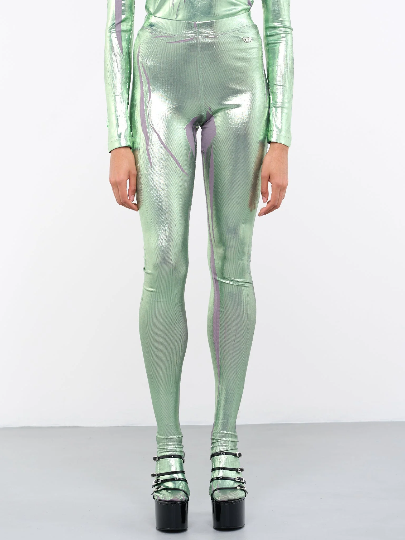 P-Koll-H1 Metallic Leggings - 1