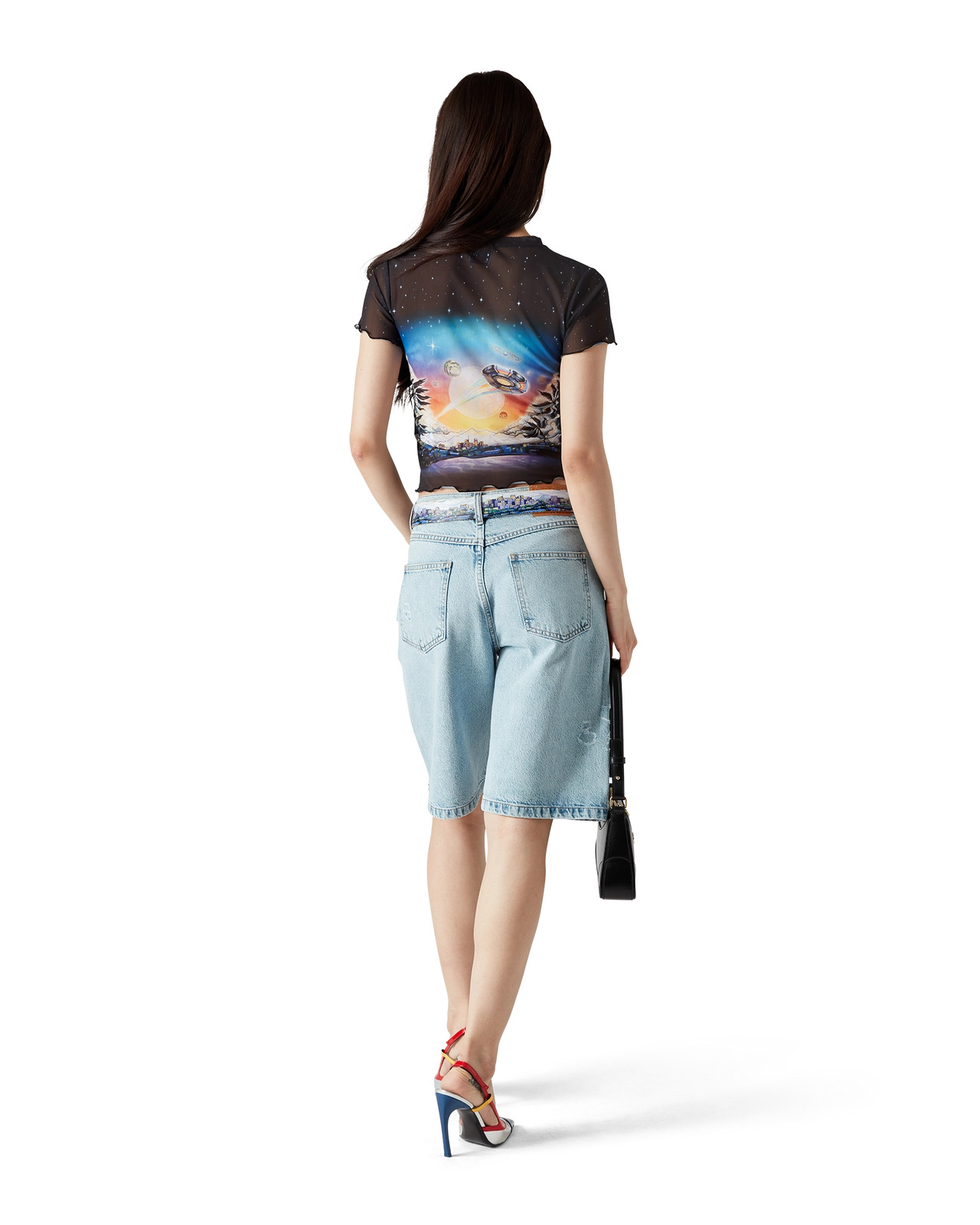 La Prémonition Mesh T-Shirt | Casablanca Paris - 3
