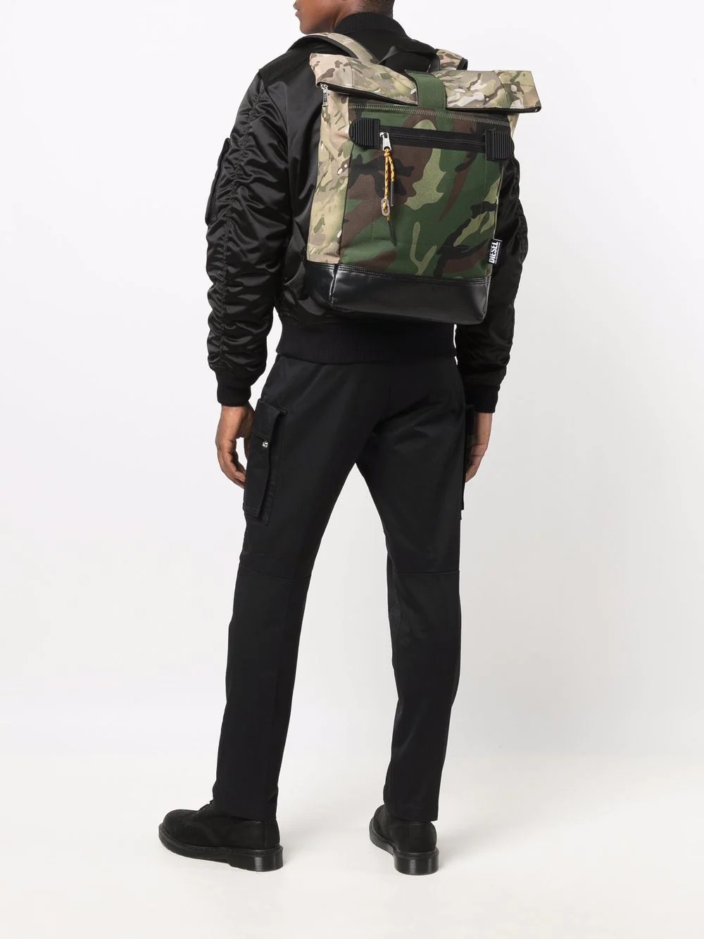 camouflage-print backpack - 2