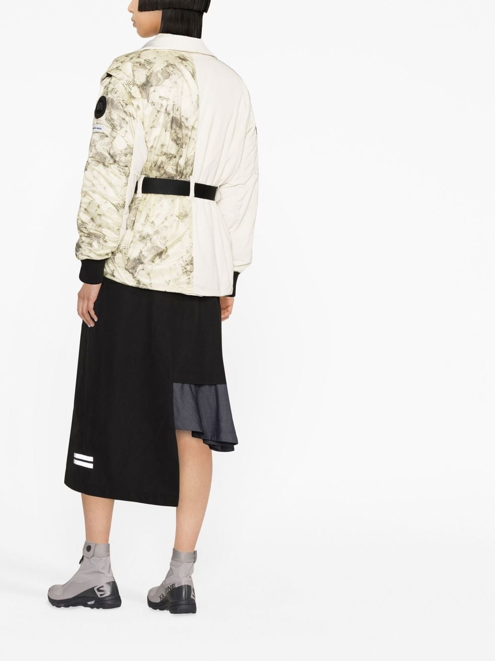 x Feng Chen Wang layered padded jacket - 3