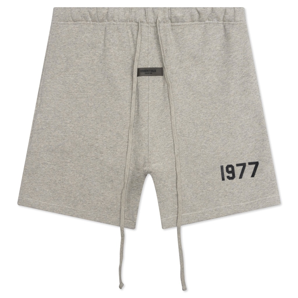 FEAR OF GOD ESSENTIALS SHORTS - DARK OATMEAL - 1