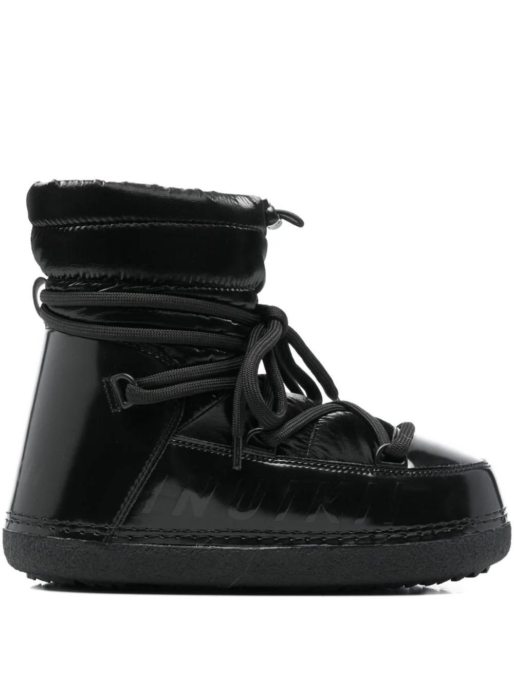 Mountain Metallic lace-up padded boots - 1