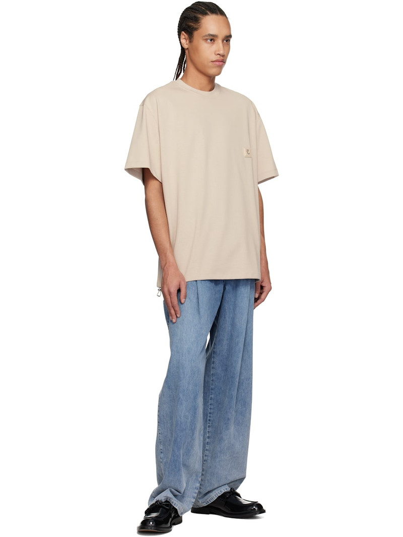 Wooyoungmi Beige String T-shirt outlook