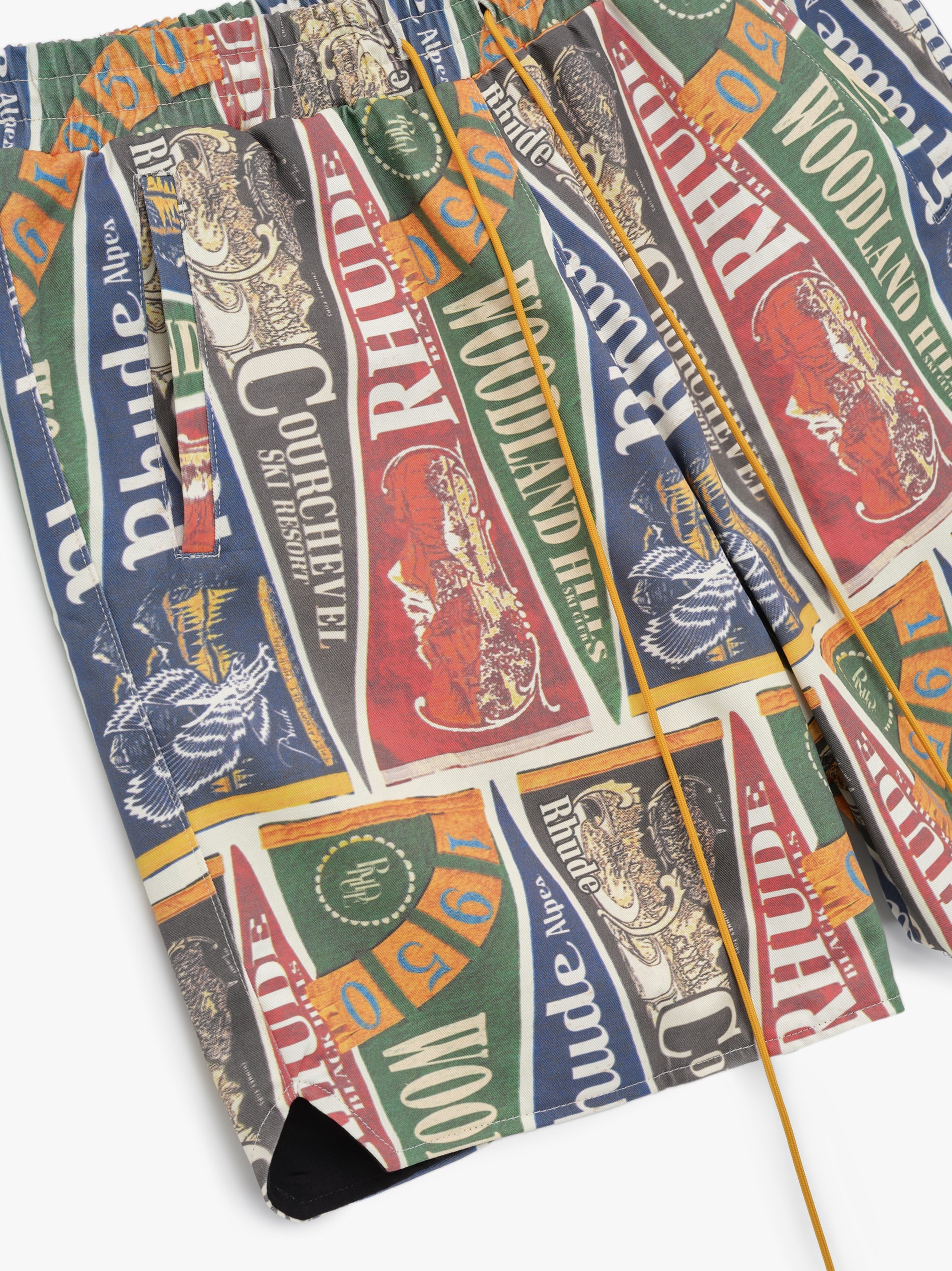 COLLEGIATE FLAG TWILL SHORT - 3