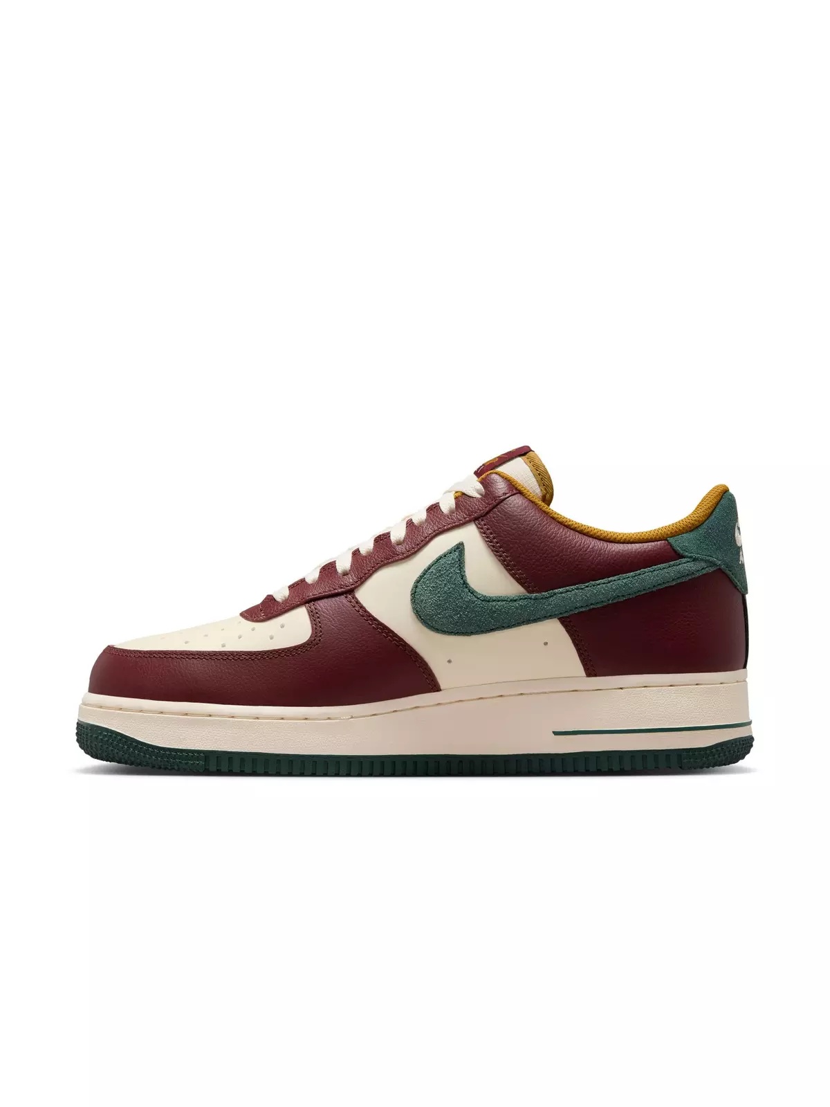 Air Force 1 '07 LV8 "Coconut Milk/Vintage Green/Dark Team Red" Men's Shoe - 4