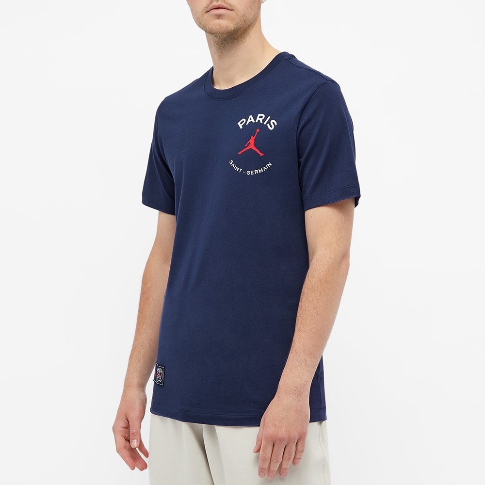 Air Jordan Paris Saint-Germain Logo Tee - 4