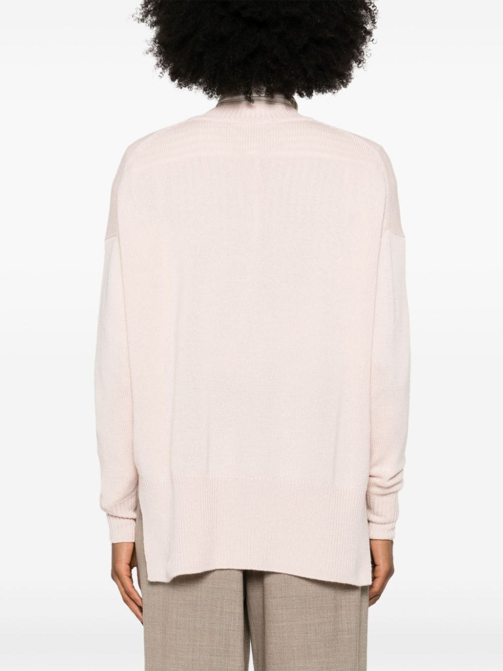 crew-neck cashmere jumper - 4