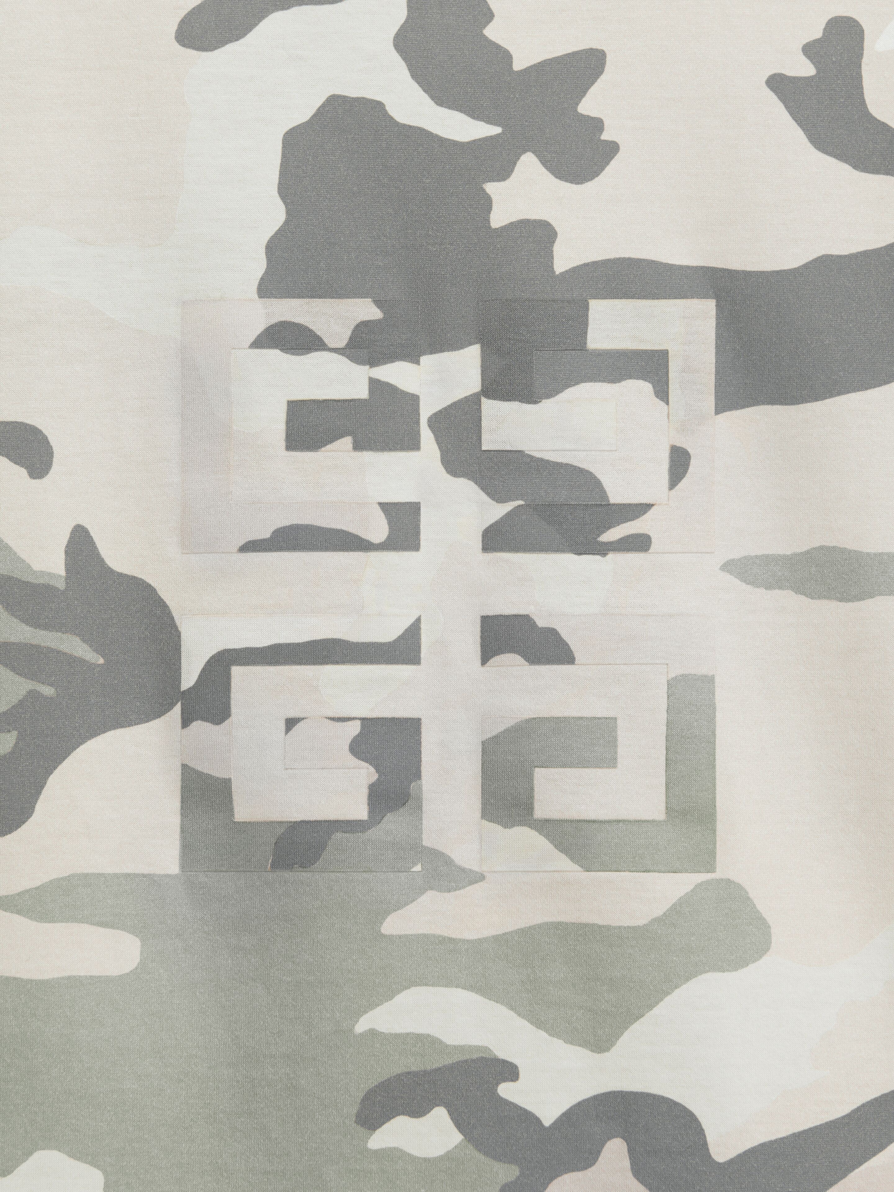 T-SHIRT IN GIVENCHY 4G CAMO JERSEY - 6