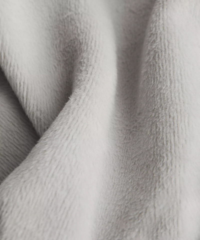 Plush Velour Oversized Half Zip 8