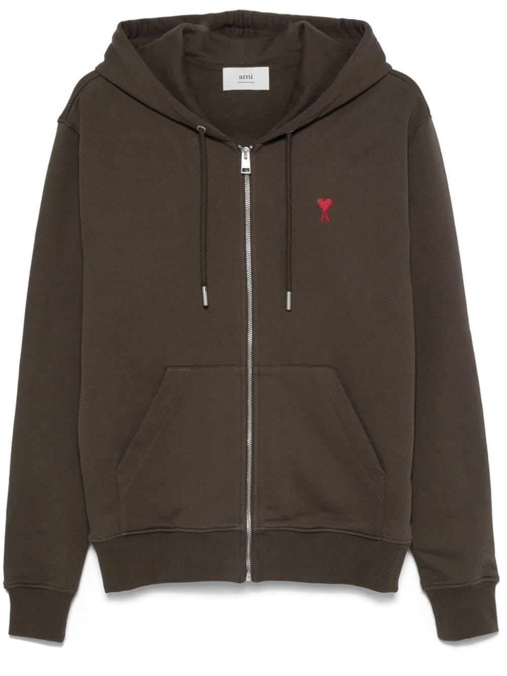 AMI Paris BOXY OFF WHITE ADC SWEATER Grey | BSTN Store