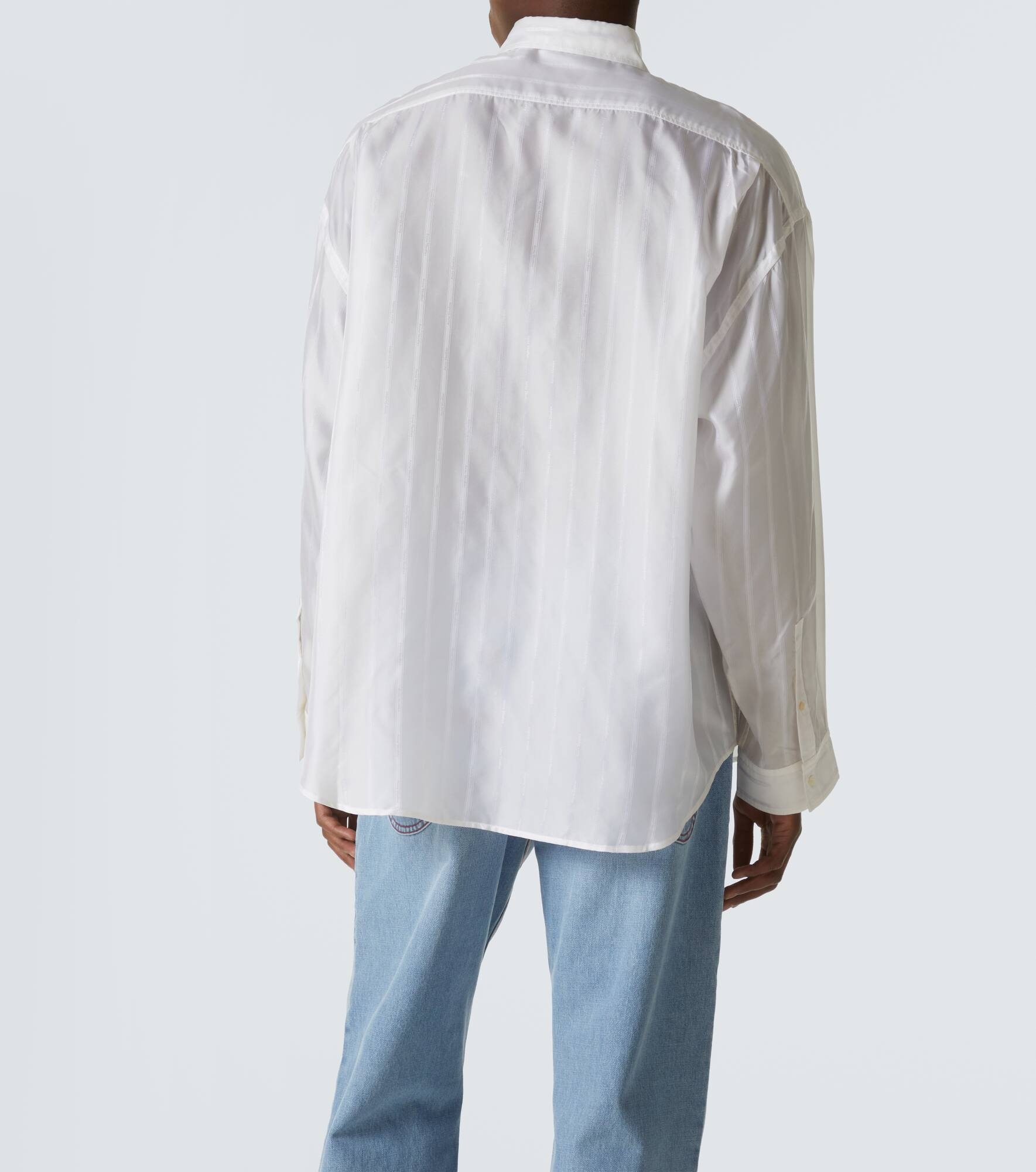 Striped jacquard shirt - 4