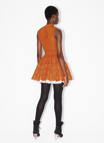 Alaïa SHINY CRINOLINE DRESS outlook