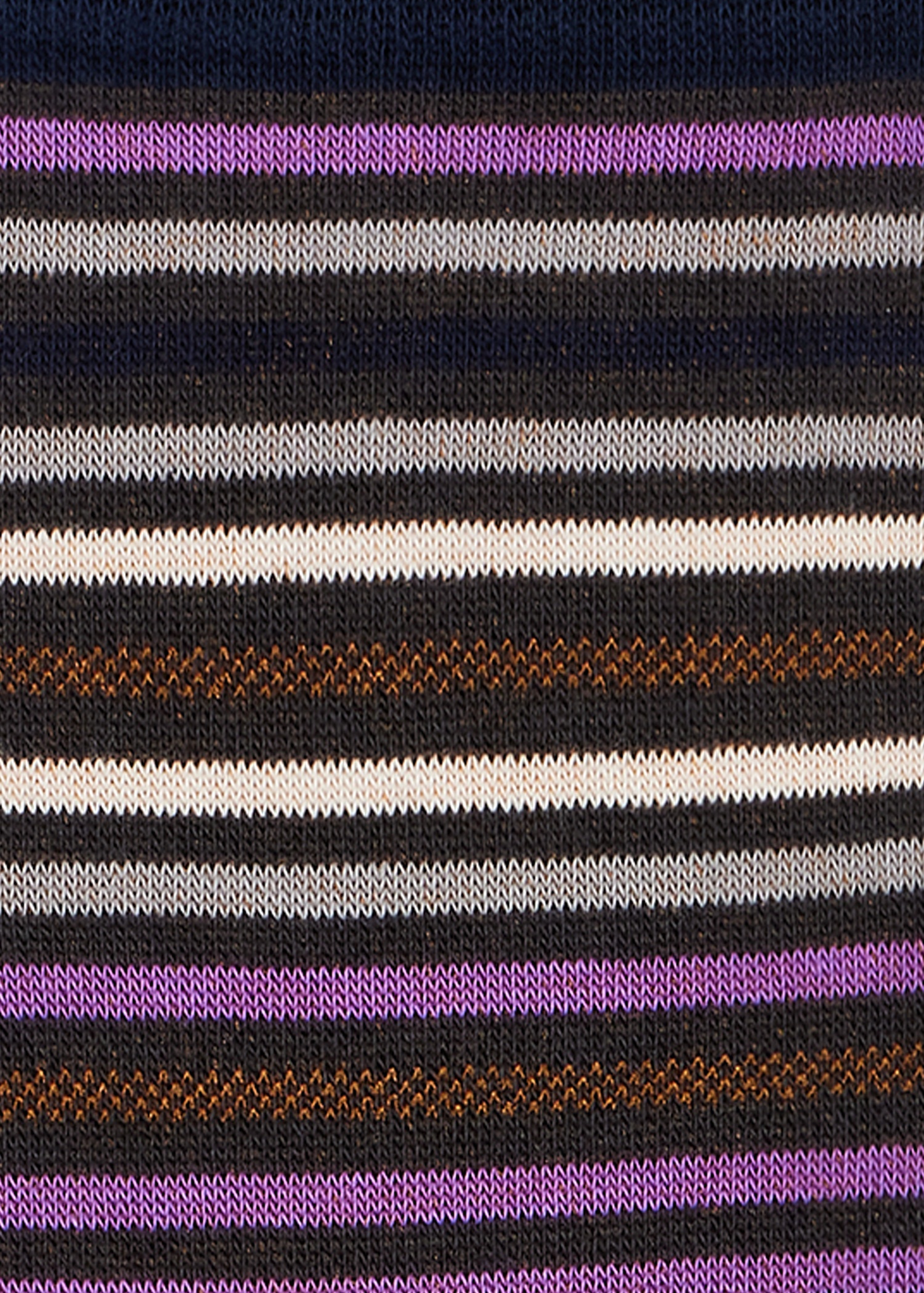 Navy Multi-Stripe Socks - 3