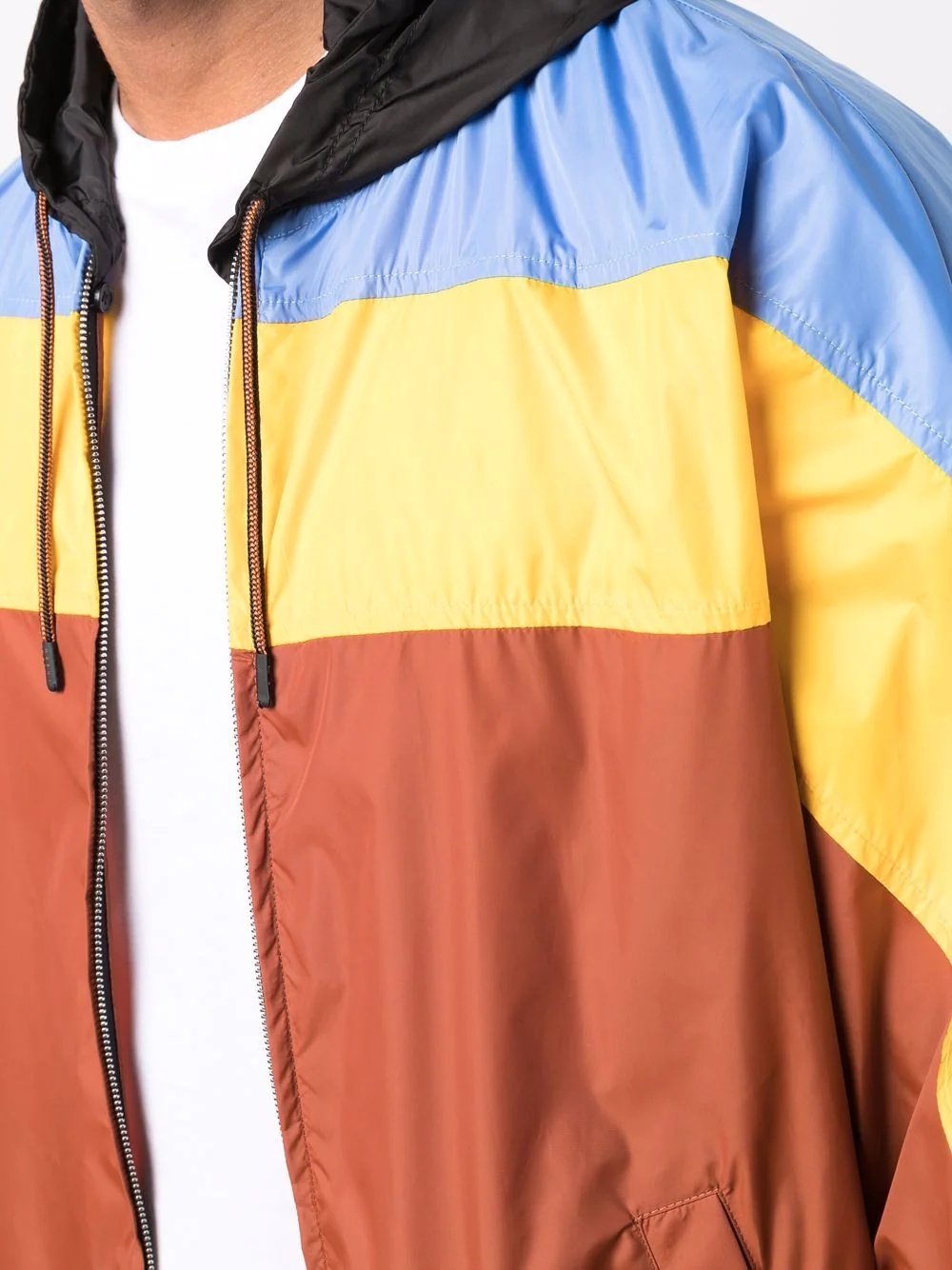 colour-block track jacket - 5