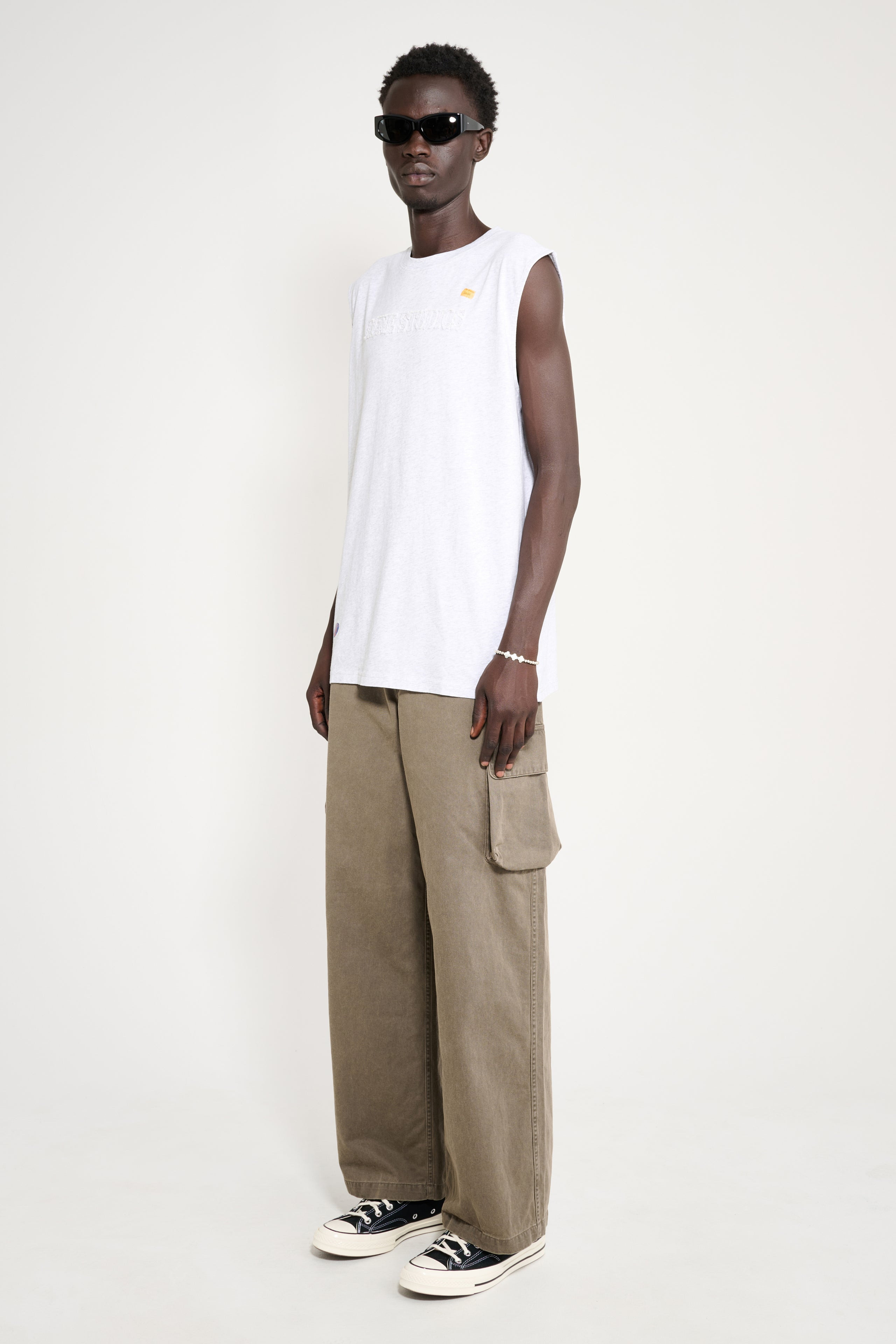 OUR LEGACY MOUNT CARGO DITCH WASH OUT TWILL - 5
