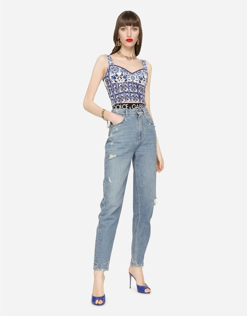 Dolce & Gabbana Jeans with mini-ripped details outlook