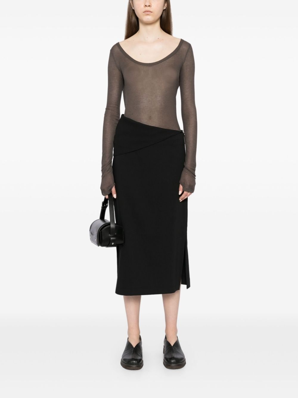 seamless knit top - 2