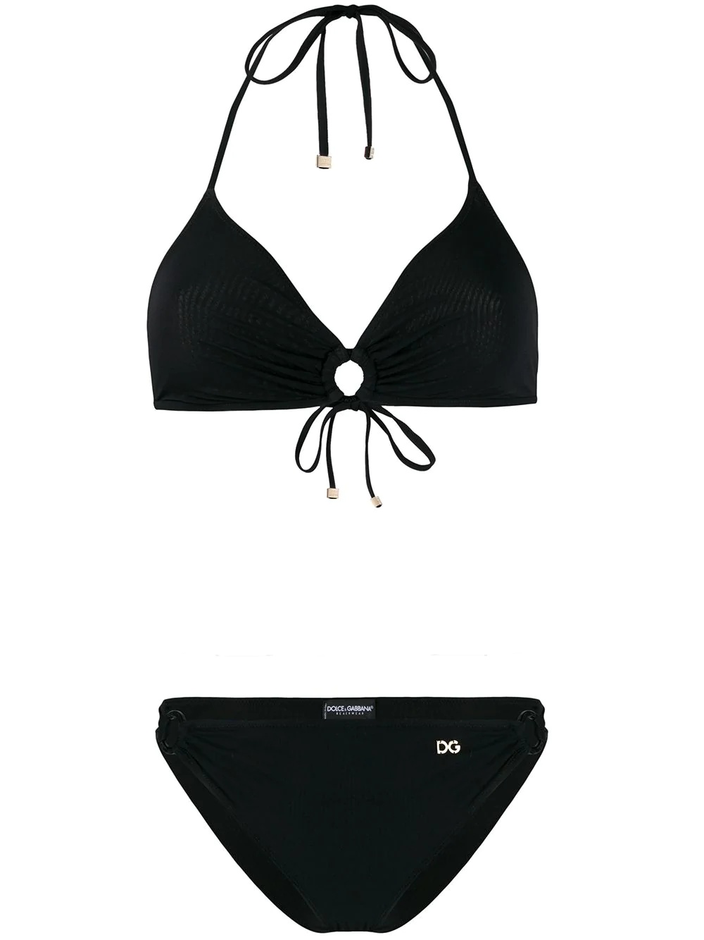 triangle bikini set - 1