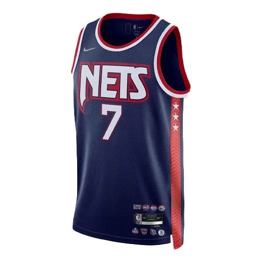 남자 나이키 NBA 75 기념일 Retro 농구 저지/Vest SW 팬 판 브루클린 그물 Durant 아니 7 - 1
