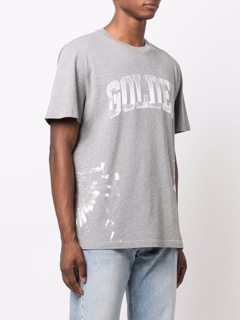 paint-splatter logo T-shirt - 3