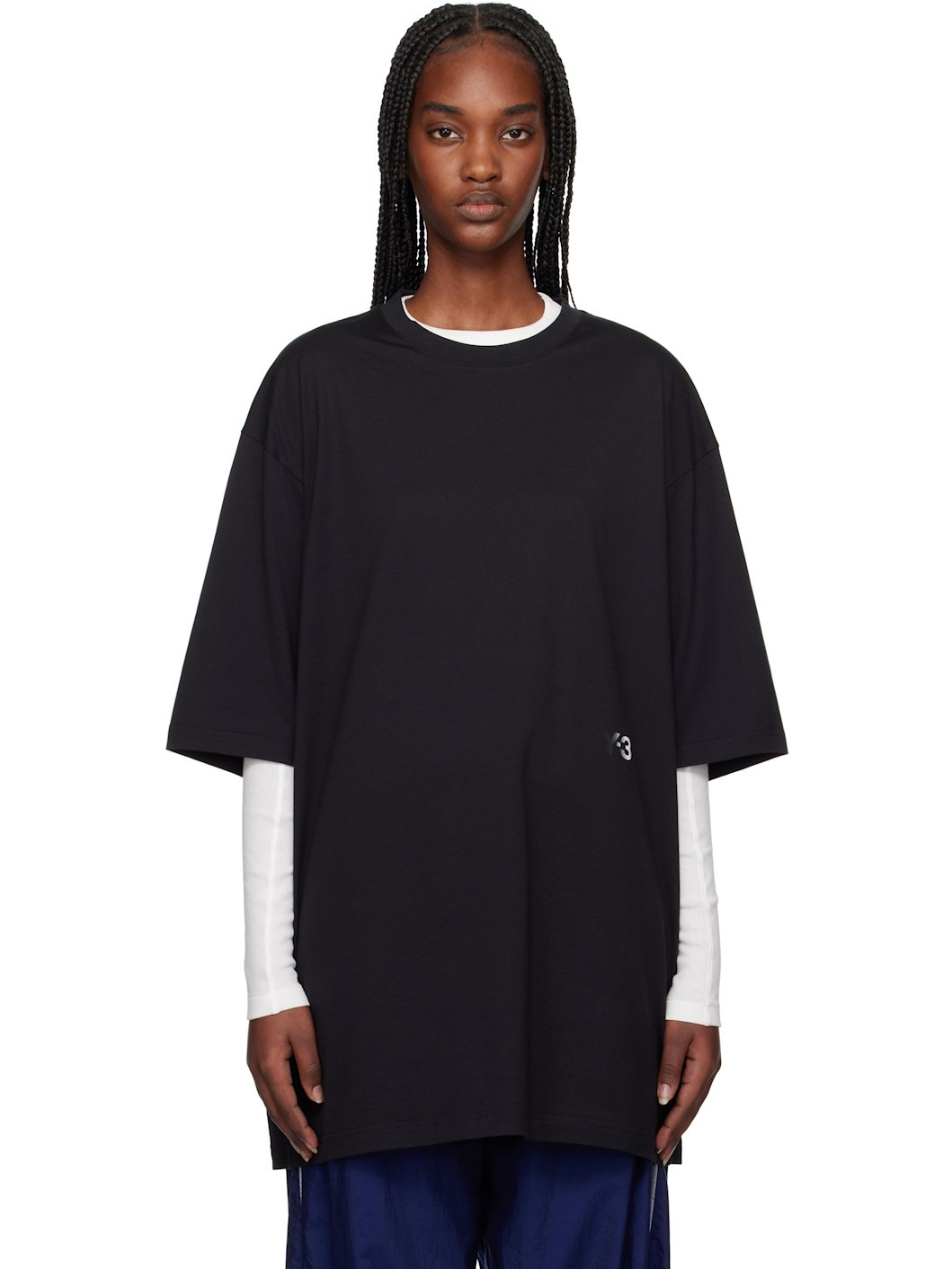 Black U Boxy T-shirt - 1