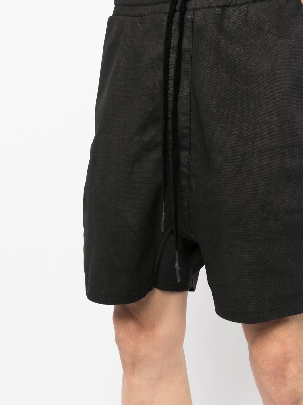 drawstring knee-length shorts - 5