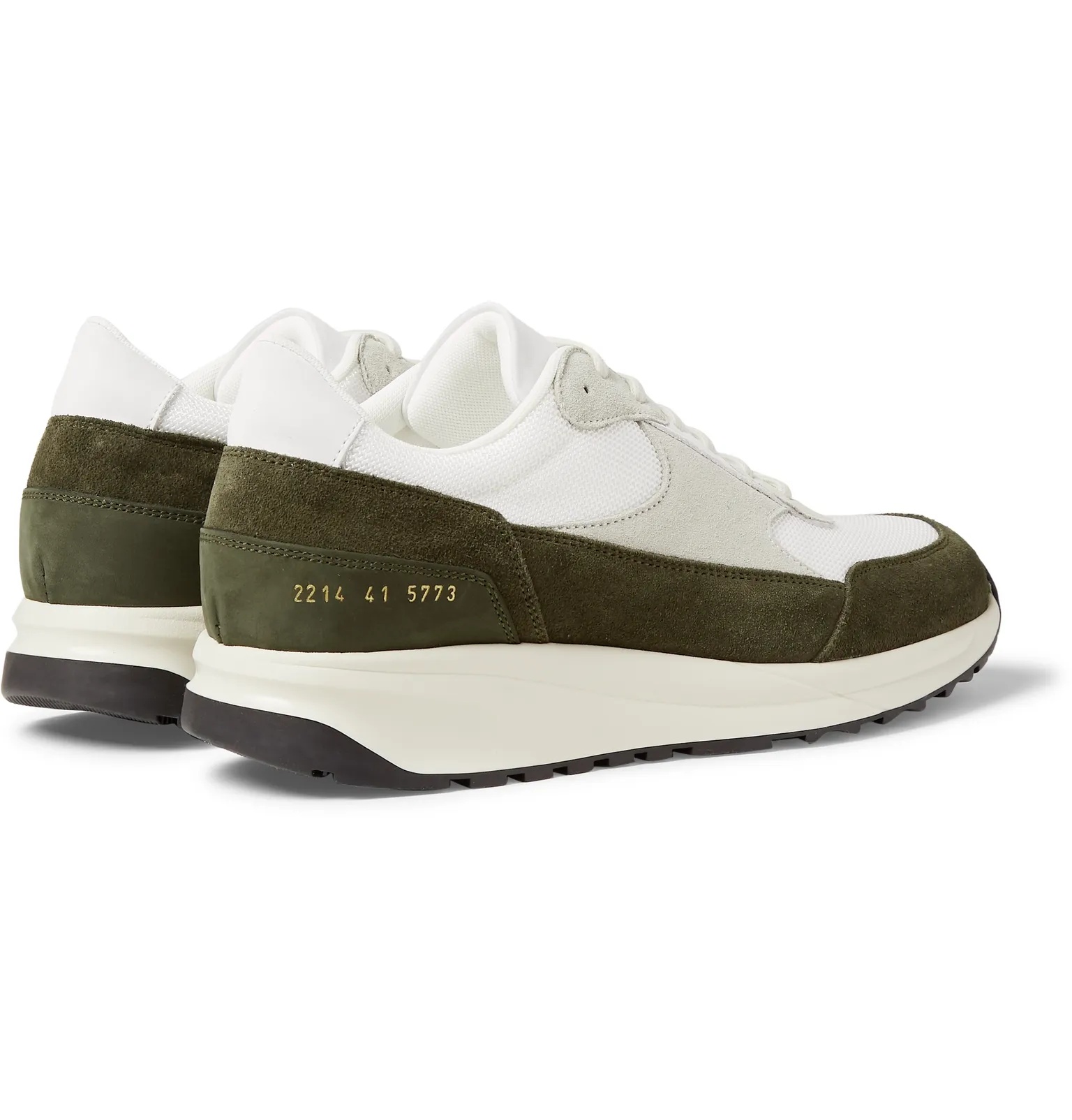 Track Classic Nubuck, Suede and Mesh Sneakers - 14