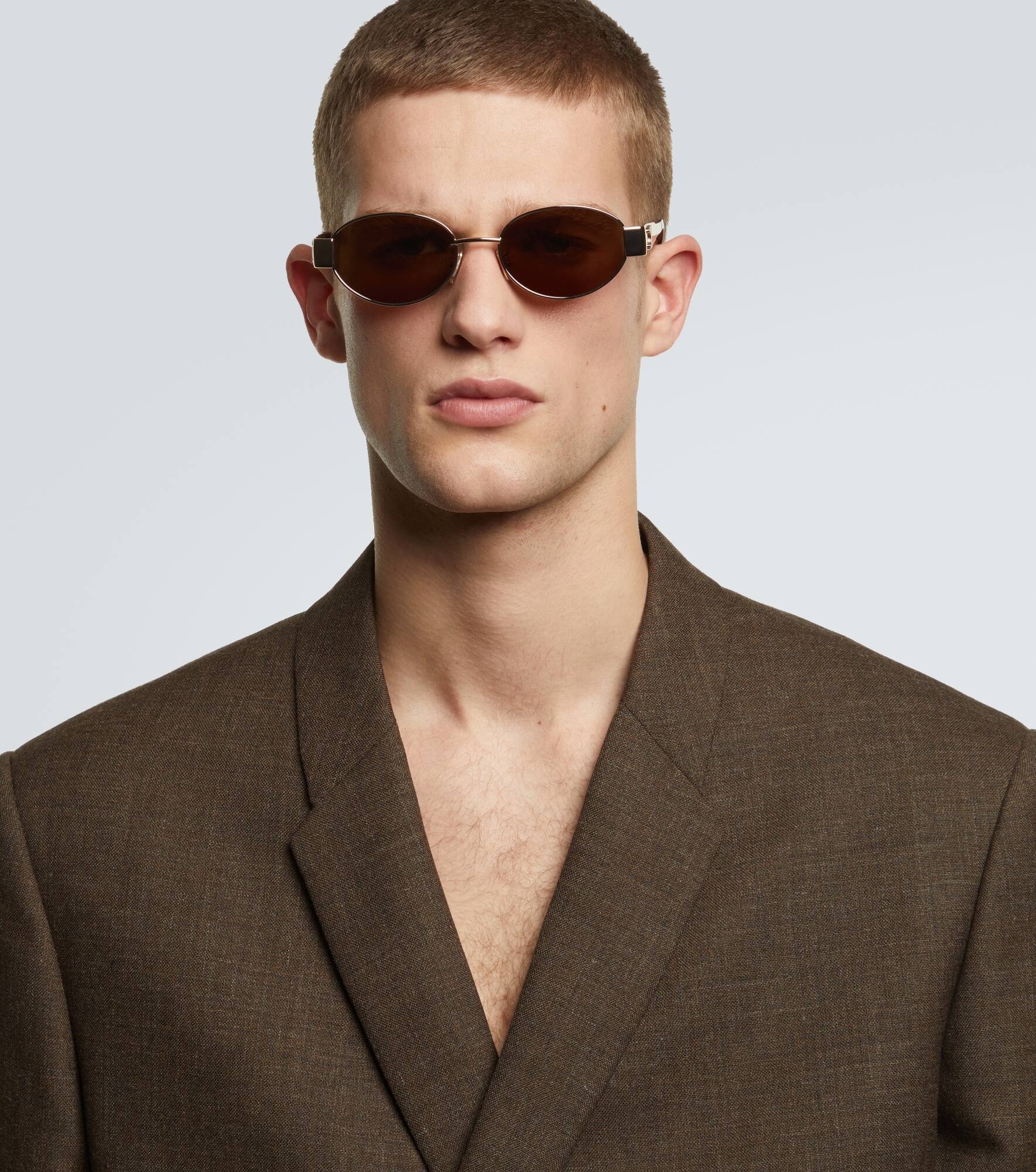 Triomphe oval sunglasses - 3