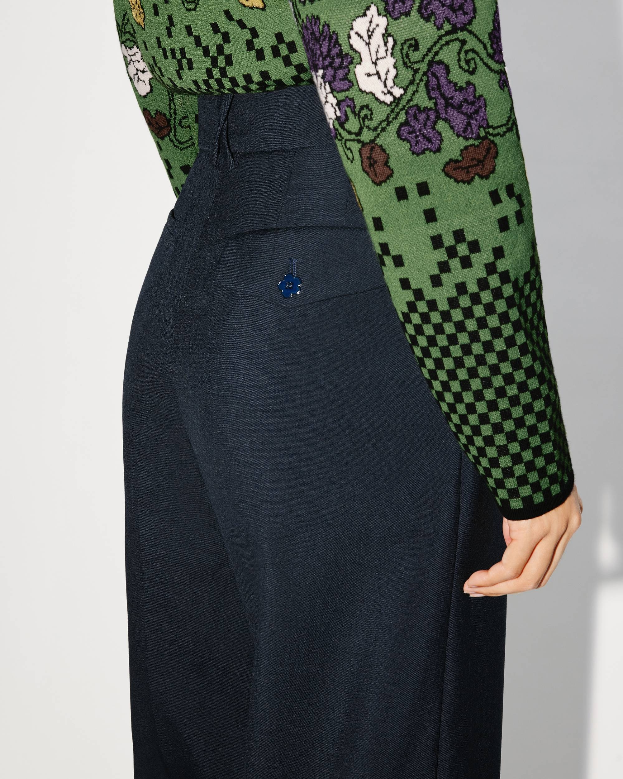 Wool suit trousers - 7