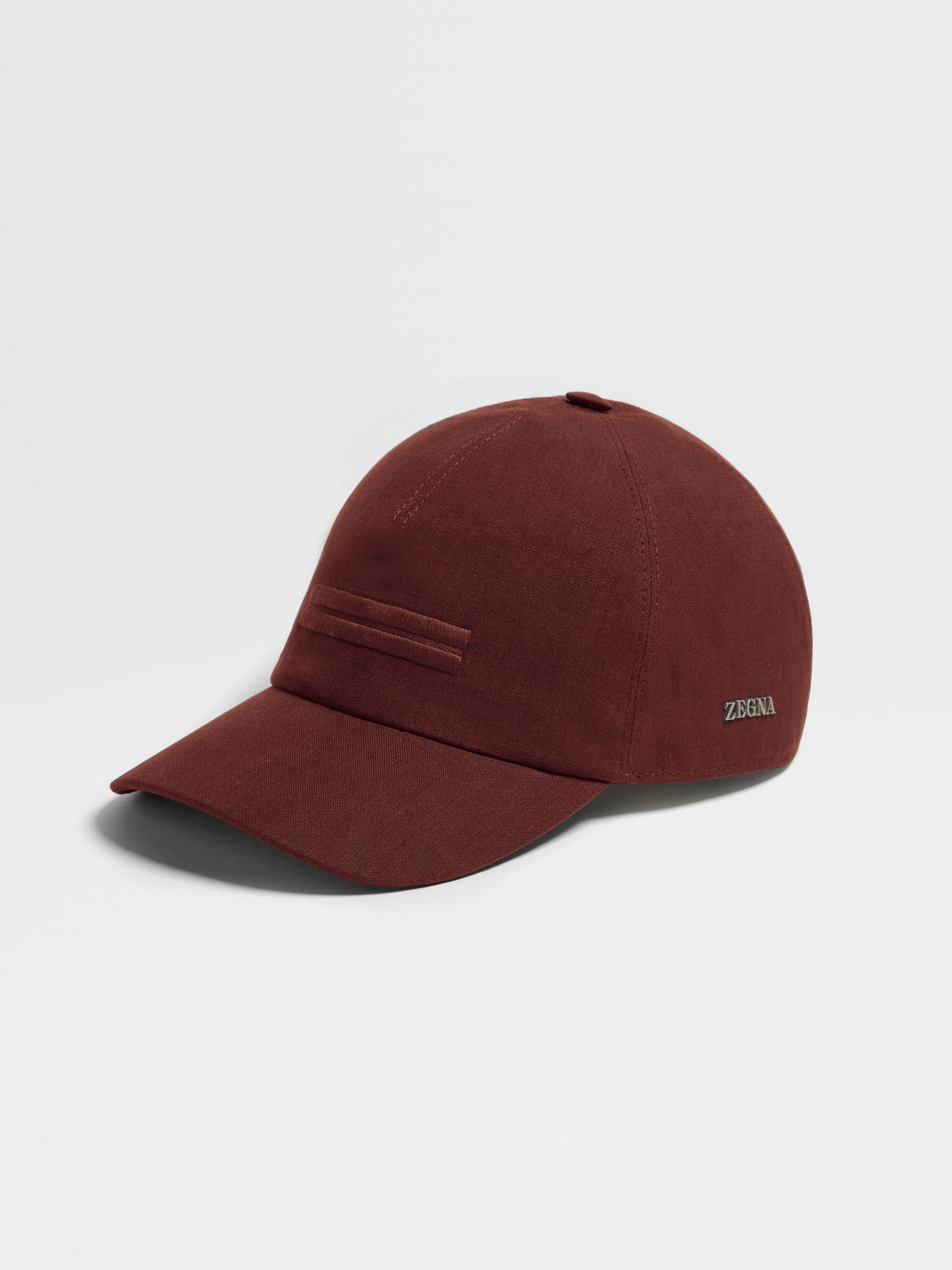 BRICK RED OASI LINO BASEBALL CAP - 1