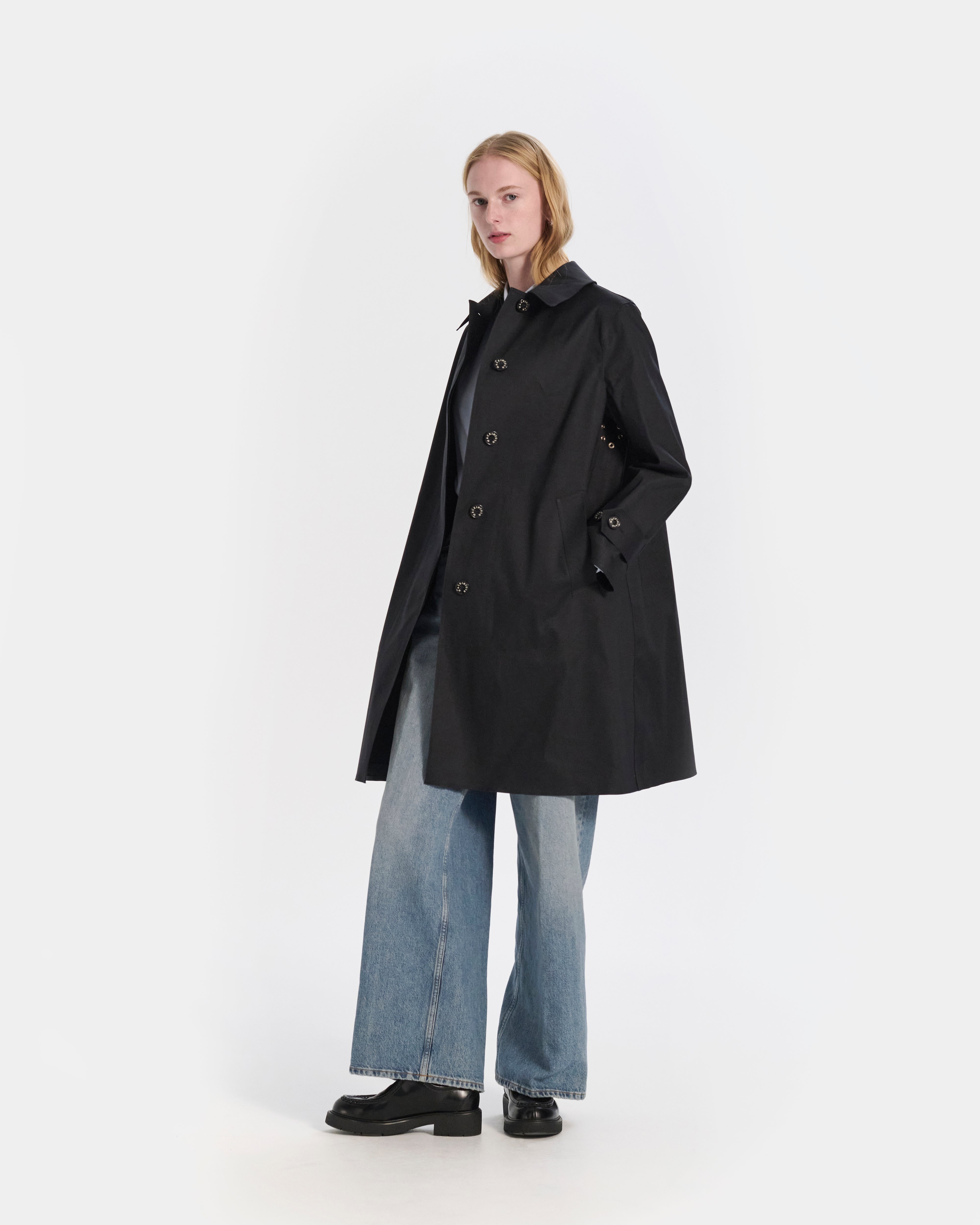 Banton Rubberised 3/4 Length Coat - 6