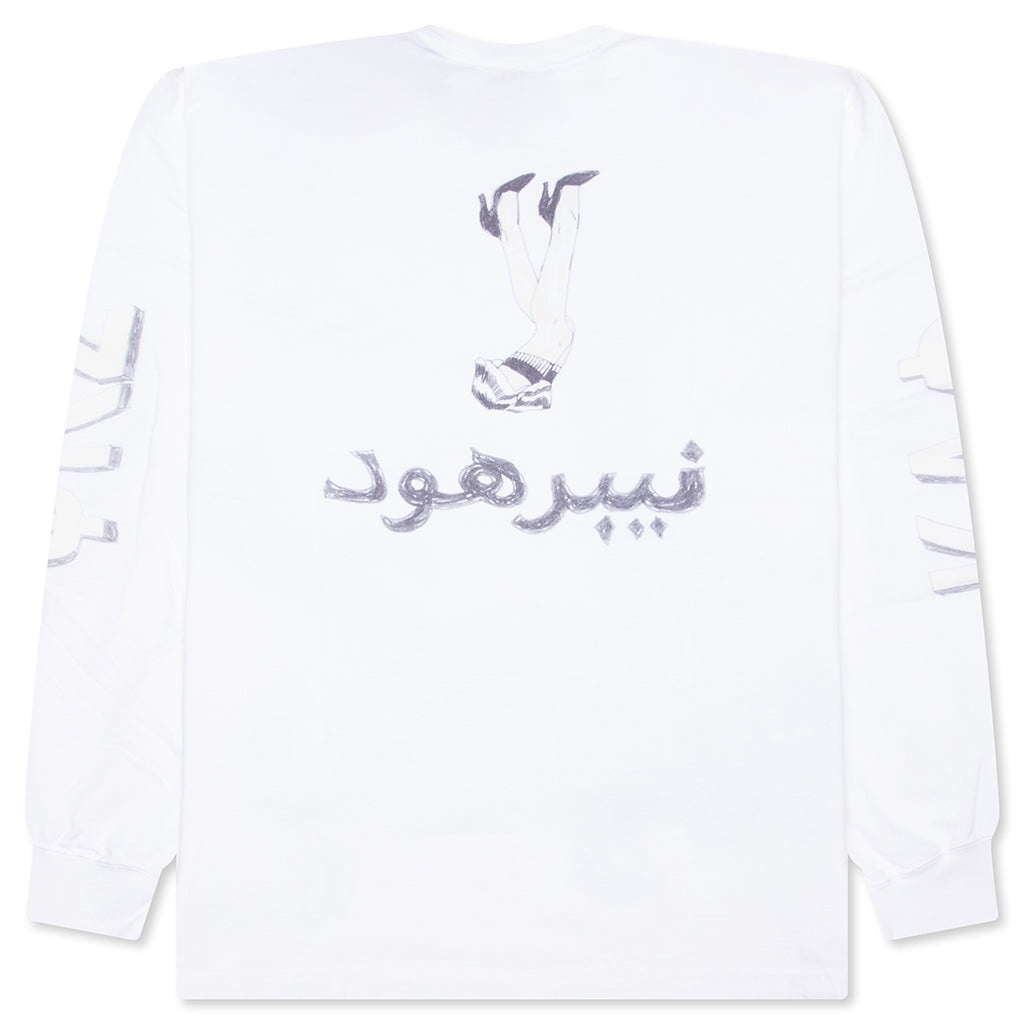 NH L/S TEE 9 - WHITE - 2