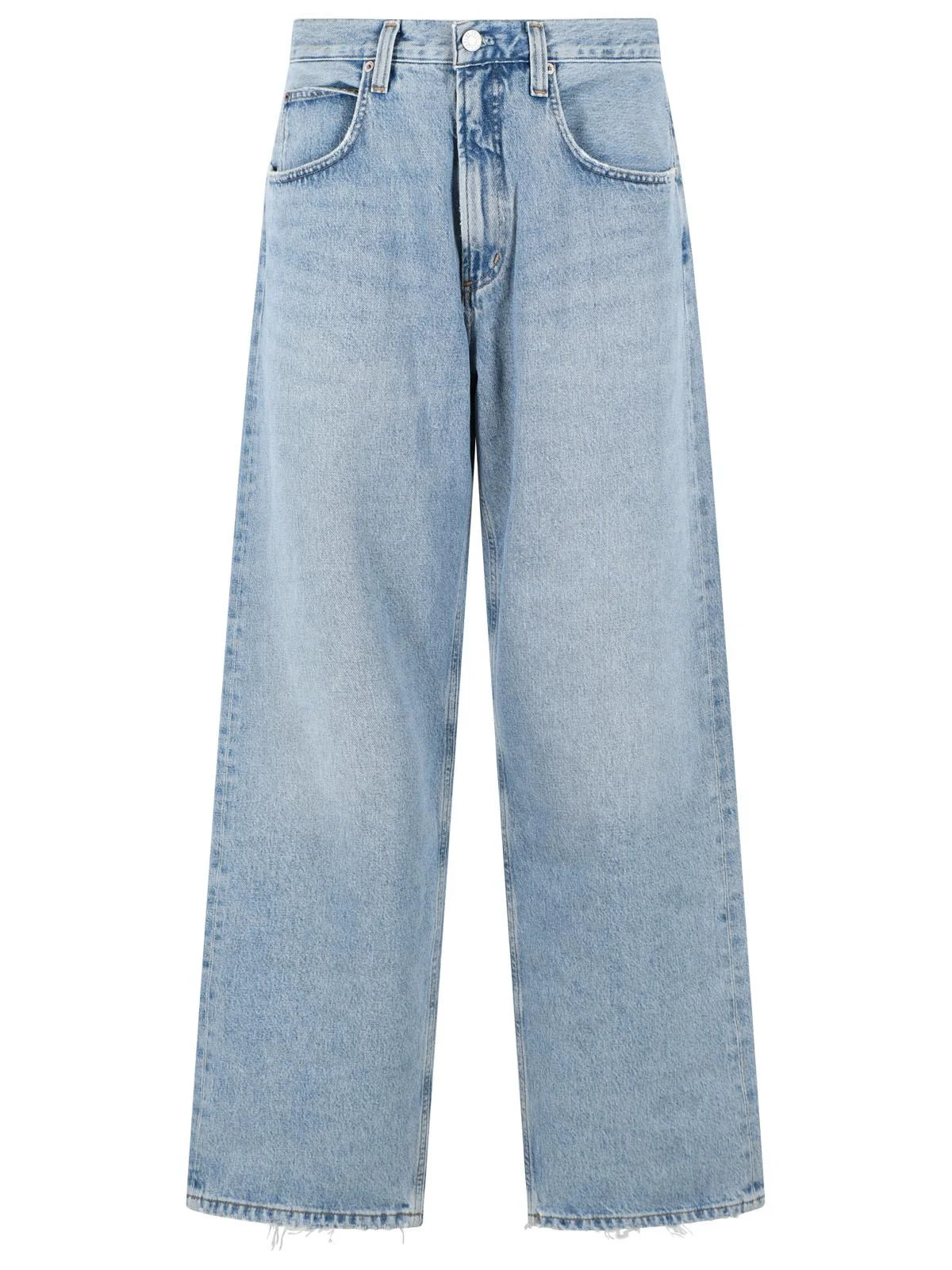 Agolde 'FUSION' Blue Cotton Jeans - 1