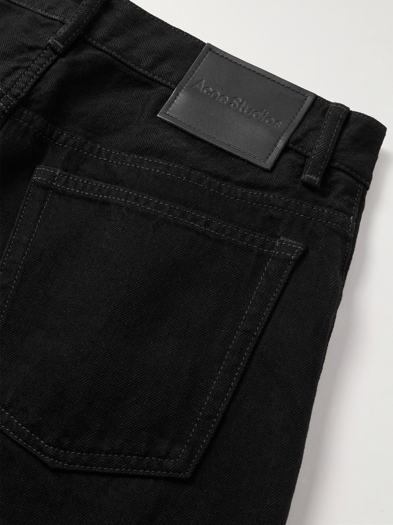 2021M Wide-Leg Jeans Black - 5