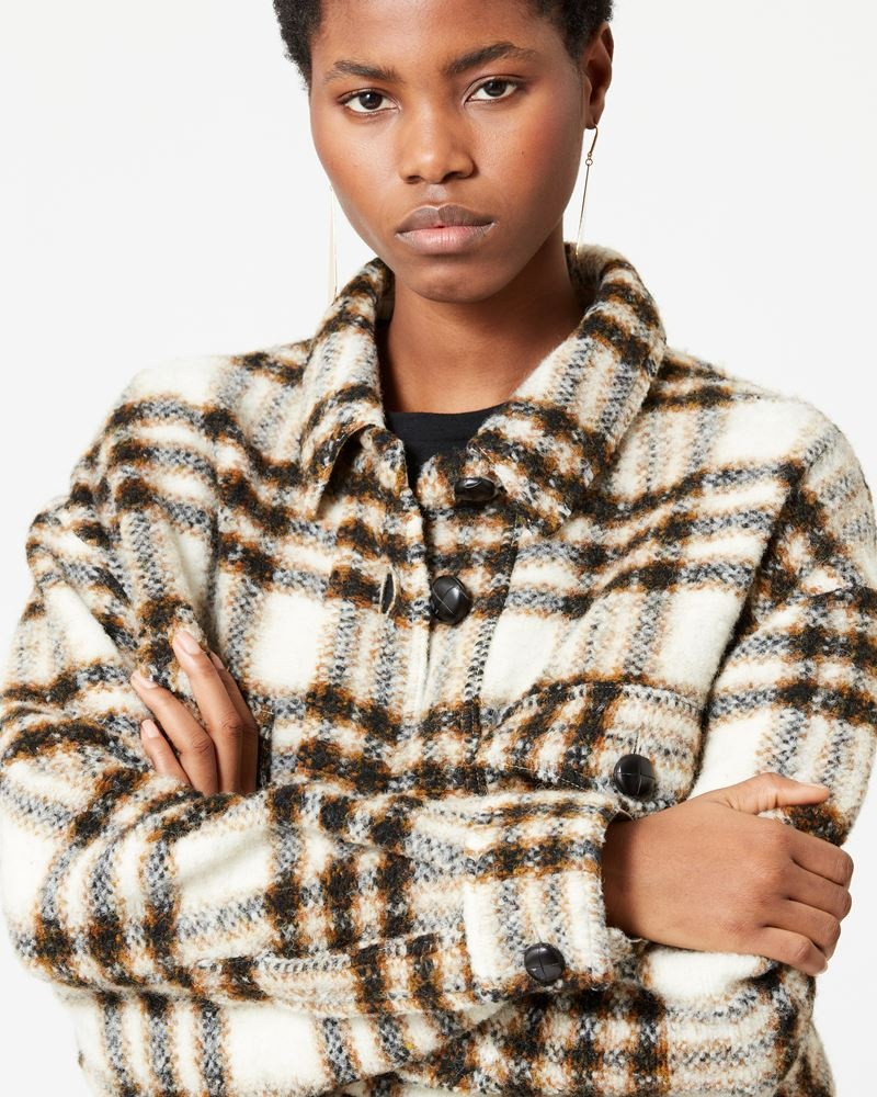 HARVELI CHECKED COAT 3