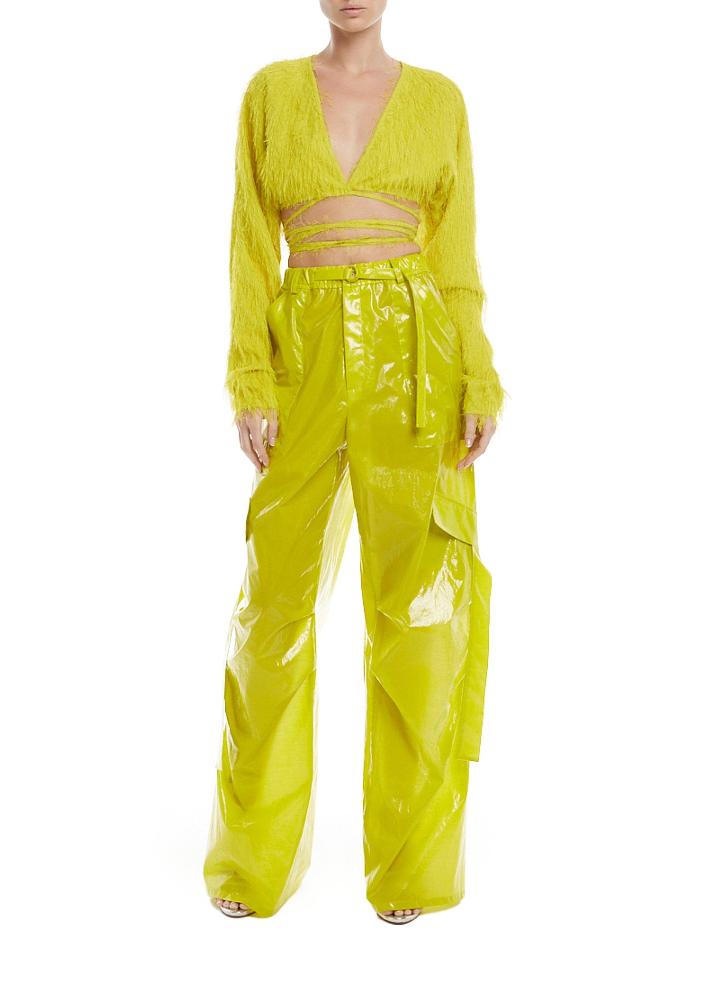 Laminated Utility Pant - 3