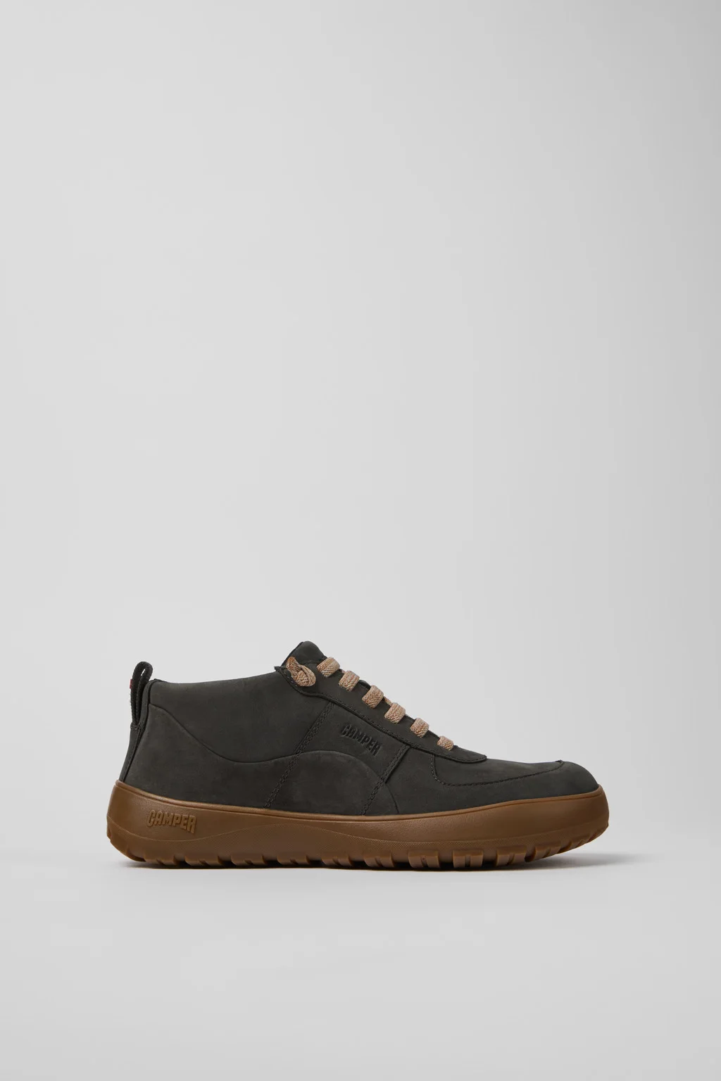 Peu Serra Gray Nubuck Ankle Boots for Women. - 1