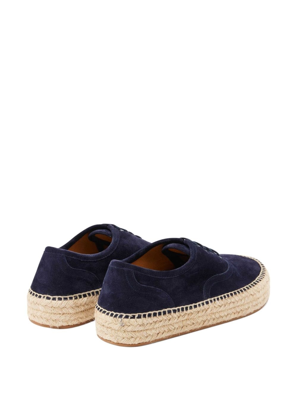 platform suede espadrilles - 3