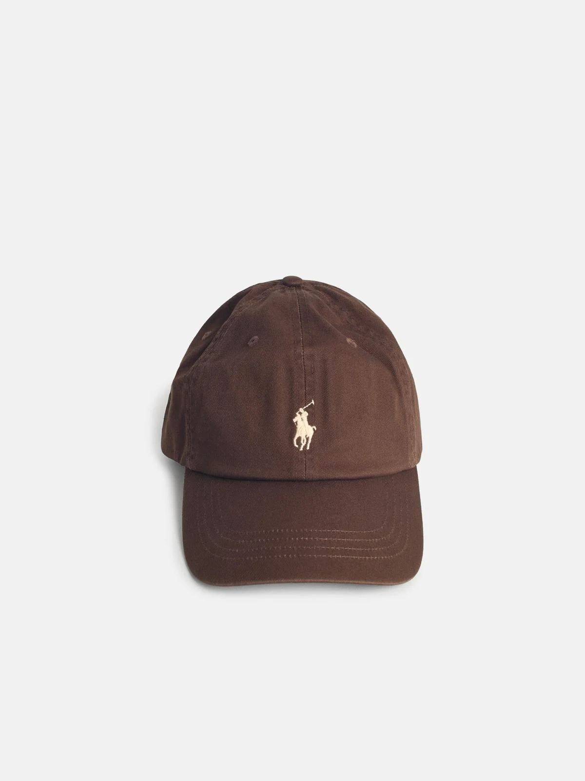 BROWN COTTON CAP - 1
