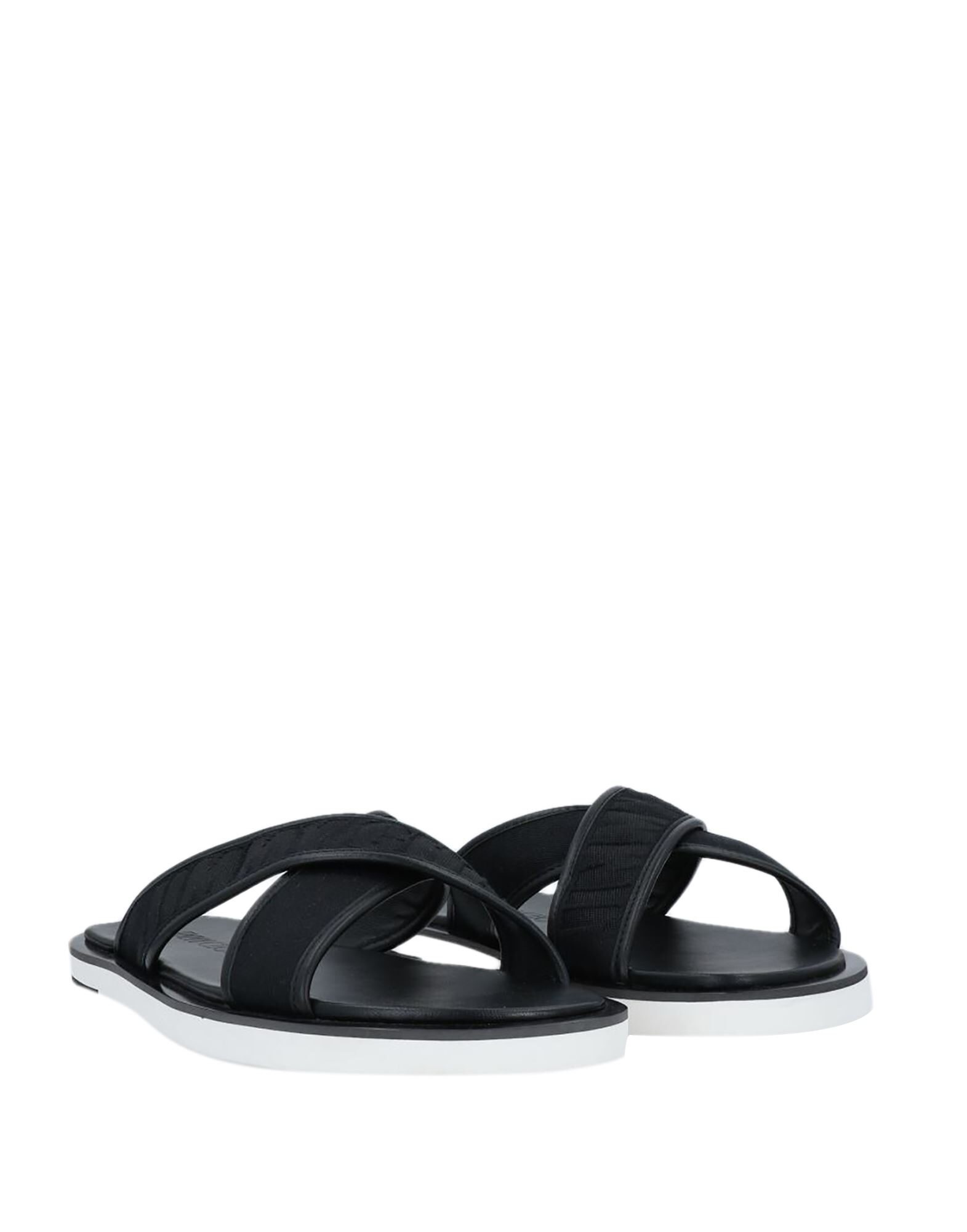 Black Men's Sandals - 2