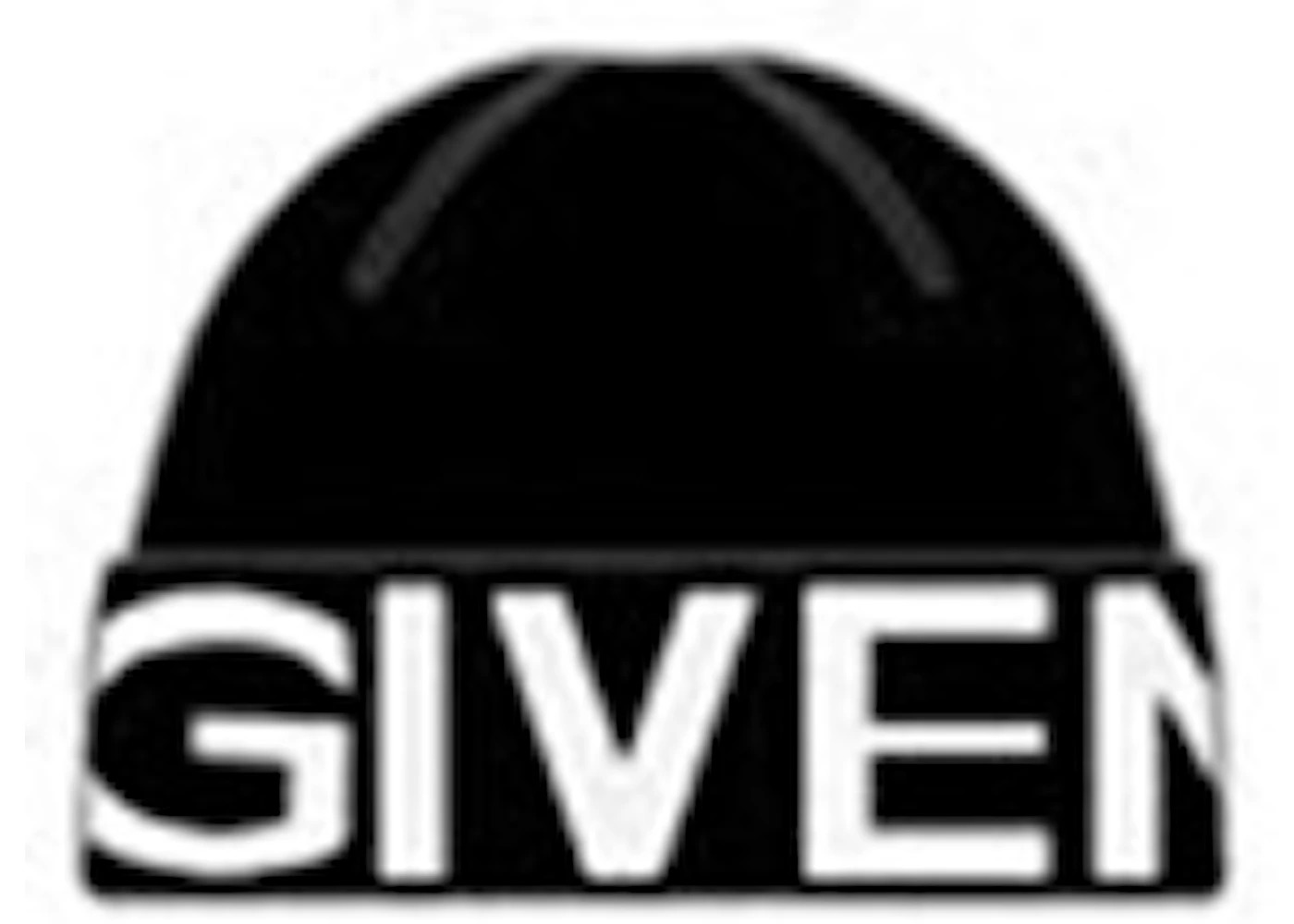 Givenchy Jacquard Logo Beanie Black/White - 5