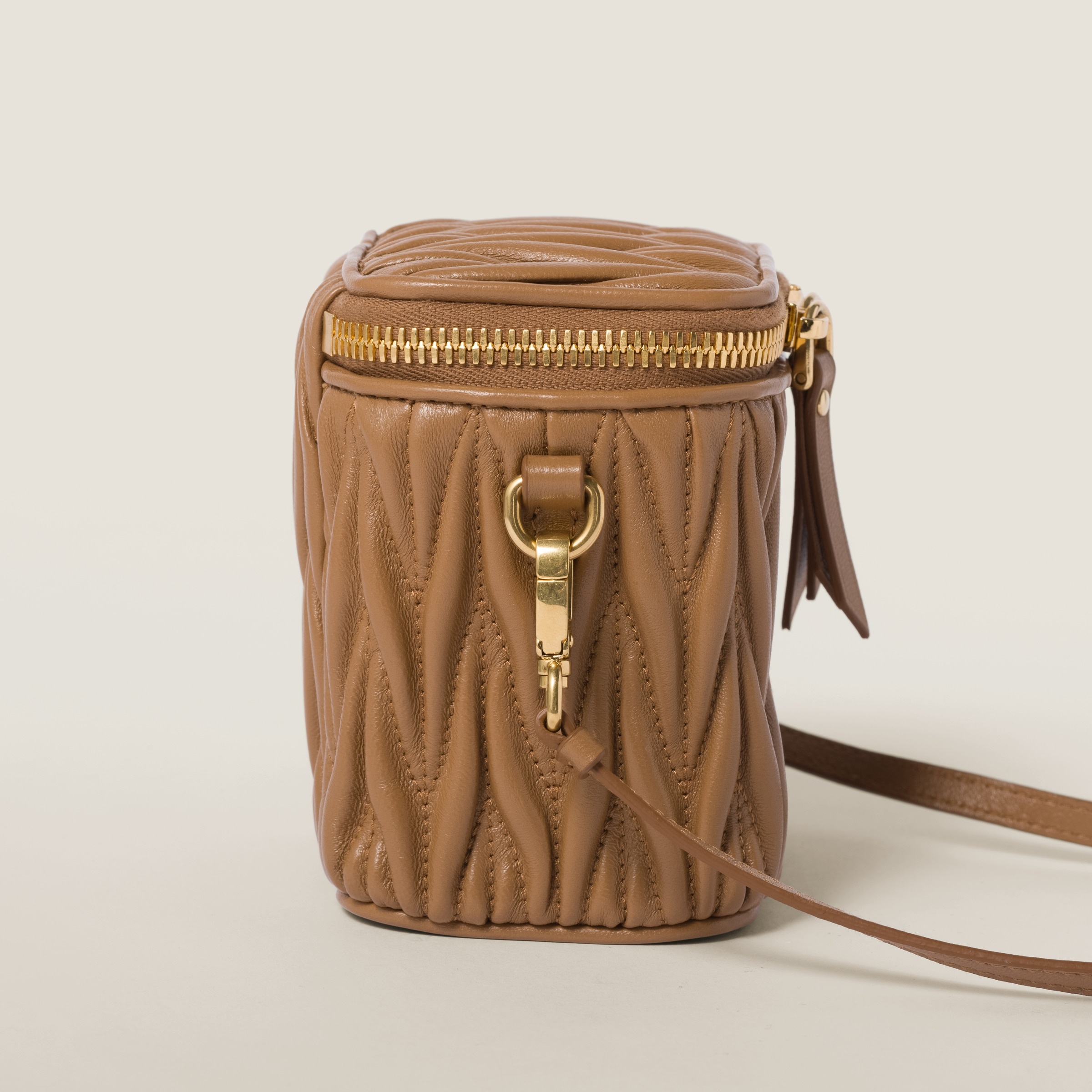 Matelassé nappa leather micro bag - 6