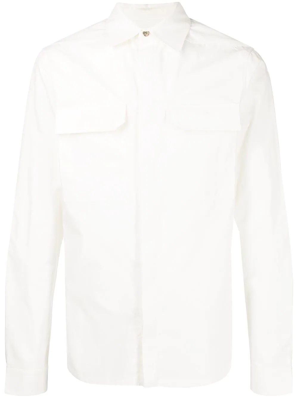 Work chest-pocket cotton shirt - 1