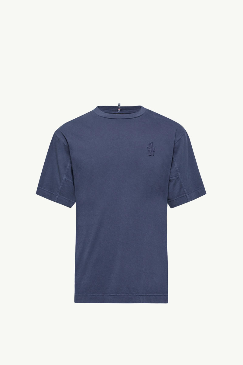 Logo Patch Cotton T-Shirt 1