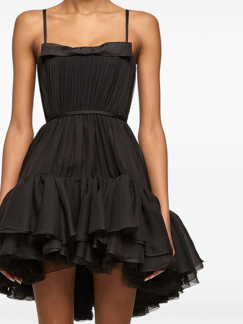 GIAMBATTISTA VALLI pleated ruffled dress outlook