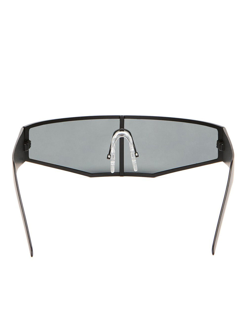 Rick Owens DRKSHDW SUNGLASSES CYCLOPS - BLACK TEMPLES/BLACK LENS outlook